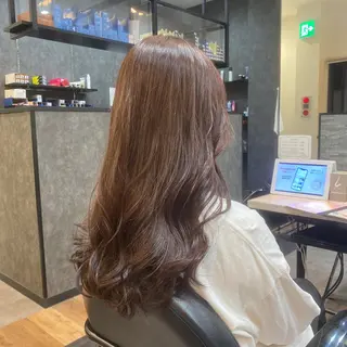 ロング 矢部 萌深のヘアスタイル