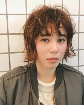 ショート カラー 🌈前田 ジュンのヘアスタイル