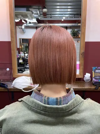 ショート パーソナルカラー 藤本夢のヘアスタイル