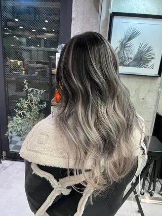 ロング カラー 🌈透明感カラー ✨松田龍也🌈のヘアスタイル