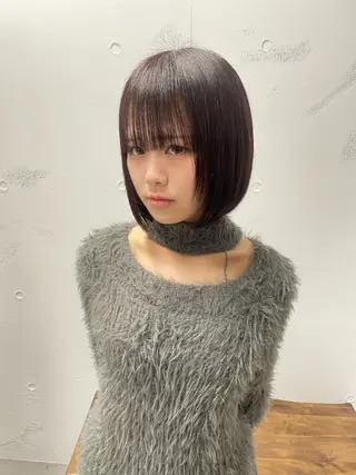 ショート カラー darts所属・マツダ レンのヘアスタイル