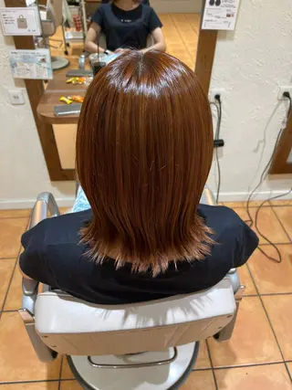 ミディアム カラー aruJisu所属・細谷 麗々 / モデル募集中🌺のヘアスタイル