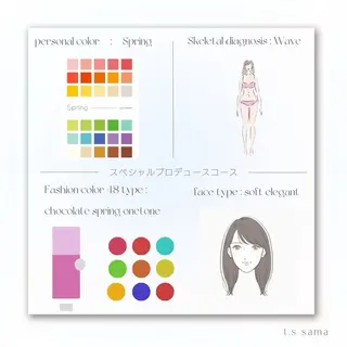 パーソナルカラー🥐 顔タイプ🥗yuriのその他イメージ