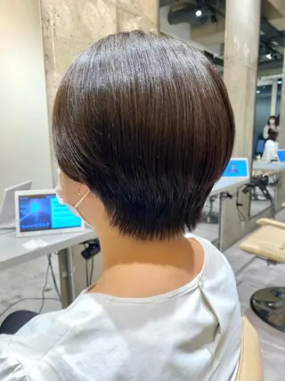 ショート すぎもと さき⚡️ 朝ラク・*パーマのヘアスタイル