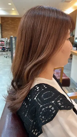カラー little  porto所属・透明感・艶感 小坂隼斗のヘアスタイル