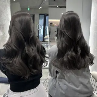 ロング カラー 💎透明感カラー/ 韓国ヘア💎KANAのヘアスタイル