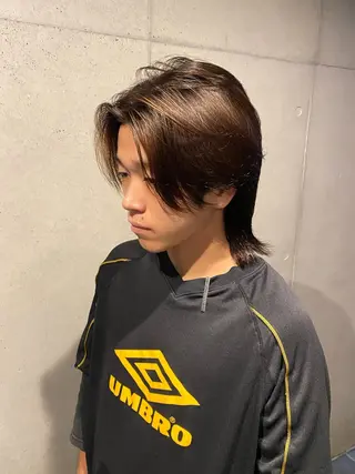 ショート カラー メンズ だいち/ハイトーン/ デザインカラーのヘアスタイル