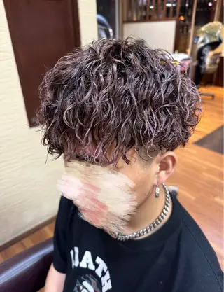 パーマ メンズ TELAHAIR岡野 春奈のヘアスタイル