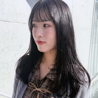 セミロング カラー MELLOW所属・mellow NANAのヘアスタイル