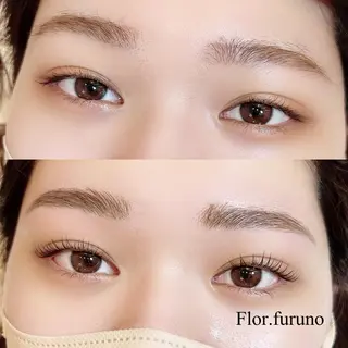 マツエク・マツパ アイブロウ Flor上大岡 *フルノ リナ*のマツエク・マツパデザイン
