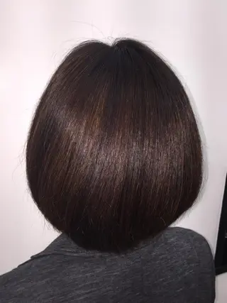 ミディアム 岩崎 裕司のヘアスタイル