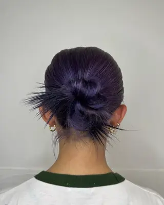 ミディアム カラー ヘアアレンジ キッズ 🦠カラーリスト/ 魚瀬あおい🦠のヘアスタイル