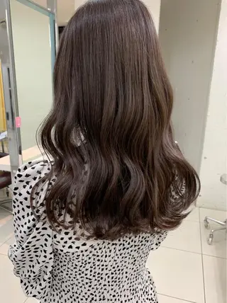 セミロング カラー 原宿パーマ kazuのヘアスタイル