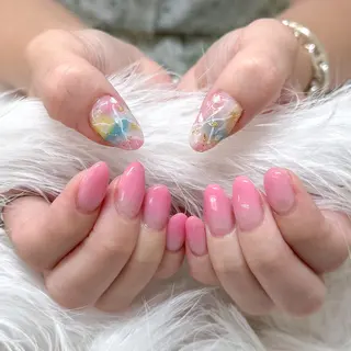 ネイル Bianca 銀座 Hinanoのネイルデザイン