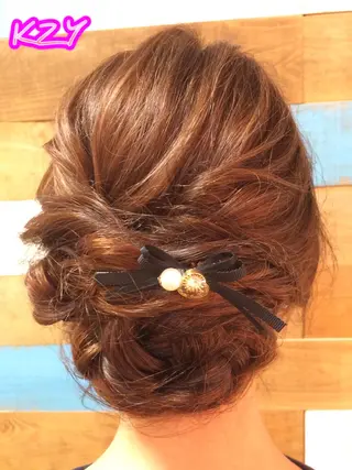 ヘアアレンジ 【enil代表】 杉林和哉のヘアスタイル