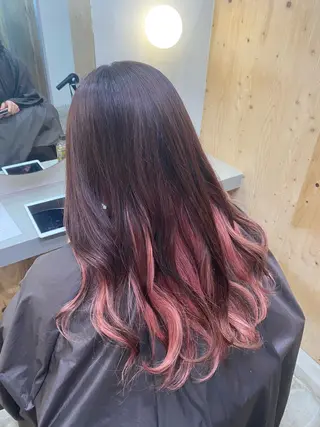 ロング カラー 海琉/ハイトーン/ 透明感カラー💛のヘアスタイル