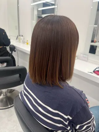 セミロング カラー 💖トレンド秋冬 カラー💖FUTAのヘアスタイル