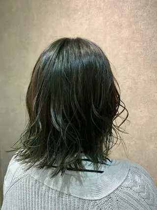 ミディアム カラー 骨格、カラー診断士 ✂️淡中円花のヘアスタイル