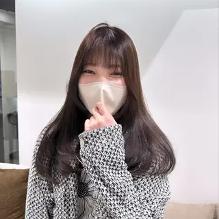 ロング カラー 縮毛矯正/ネイル 🌻ひまわり🌻のヘアスタイル