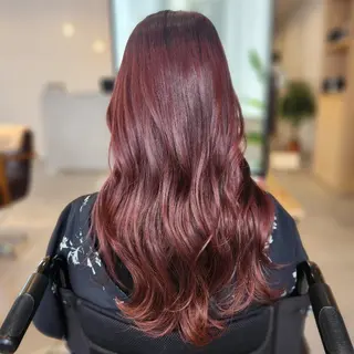 カラー ロング O.hair designers所属・シールエクステ🎀 ホシノ🕒ユウカのヘアスタイル