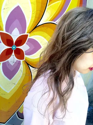 セミロング カラー SALOWIN me＋店所属・半個室サロン🫧 ササキアヤカのヘアスタイル