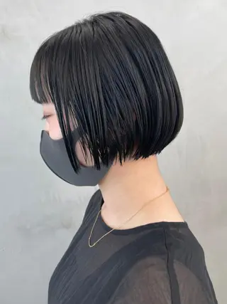 ミディアム パーマ ヘアアレンジ カラー ITbyALBUM 浦和店のヘアスタイル