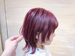 ショート カラー カット✂️カラー🌈 はお任せ✨　芳賀　要のヘアスタイル