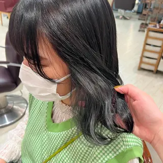 ミディアム カラー SALOWIN川崎WEST店所属・🌷川崎/アレンジ/ 暖色ボブ/コトネ🌷のヘアスタイル