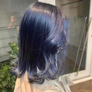 ミディアム マホ/日吉/髪質改善 /レイヤー/ガーリーのヘアスタイル