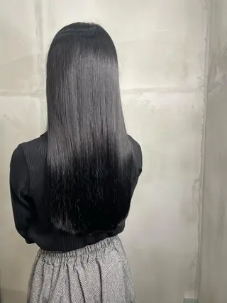 カラー 益 佑夏のヘアスタイル