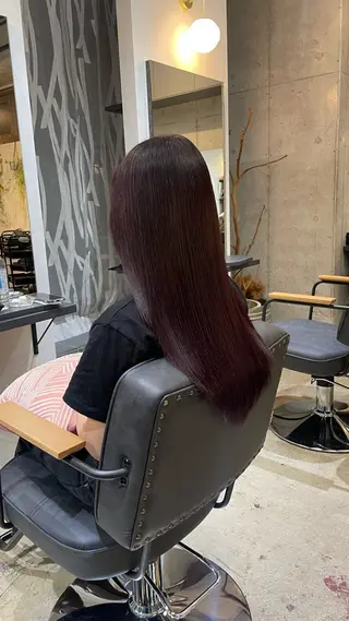 セミロング カラー Hair Design Collet Neo　池袋【ヘアデザイン　コレット　ネオ】所属・🔅髪質改善/艶髪 カラー 石井大樹🔅のヘアスタイル
