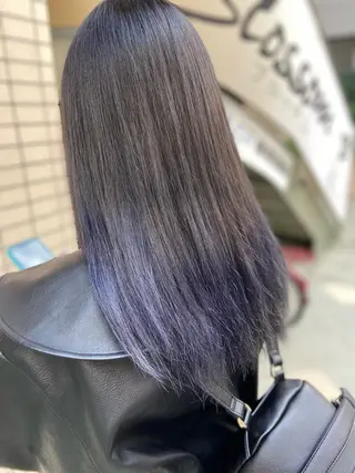 ロング カラー 菊地 美憂のヘアスタイル