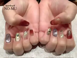 ネイル hair＆nail NO-MU所属・hair＆nail NO-MUのネイルデザイン