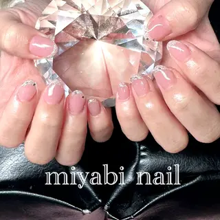ネイル miyabi nail 桂川駅近くのネイルデザイン