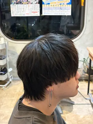 セミロング ユウト 【メンズ限定】のヘアスタイル