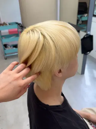 カラー メンズ pino.所属・質感再生color 🥂/mayuのヘアスタイル
