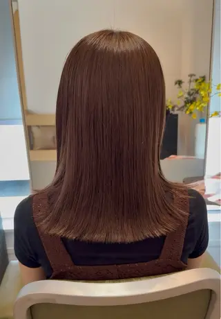 ミディアム フウマ 【透明感カラー】のヘアスタイル