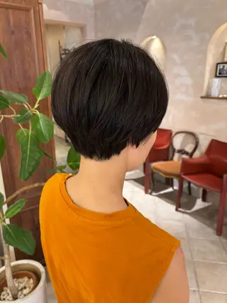 ショート 【ショートカット】 根本翔太のヘアスタイル