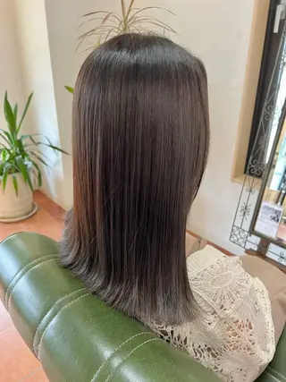 ミディアム カラー 石井 佑樹のヘアスタイル