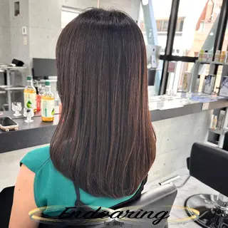 セミロング Endearing 銀座/YOKOのヘアスタイル