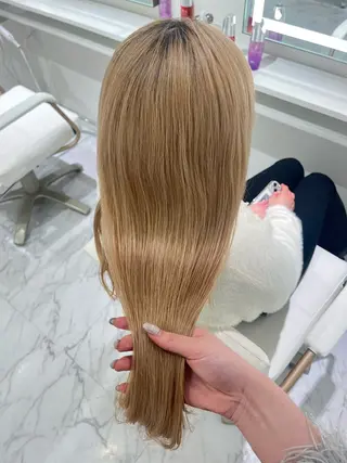 ロング ParveMix /石田 佳澄🩶のヘアスタイル