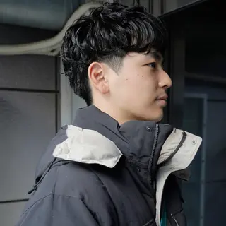 パーマ メンズ CHIC表参道所属・京都/メンズカット/ レディース/yukiのヘアスタイル