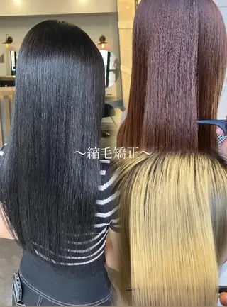 ロング 髪質改善カラー/ 縮毛矯正町田佑人のヘアスタイル