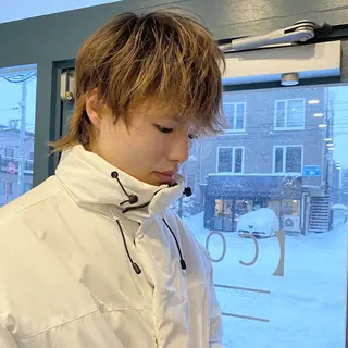 メンズ 【coco.】hair所属・カジカワサキ/髪質 改善/クロスパーマのヘアスタイル