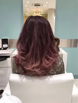 ロング カラー カットモデル大募集✨ ✨BASSA保谷店✨のヘアスタイル