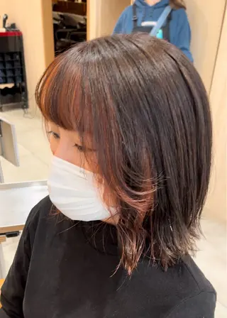 カラー ラブーケ中川中島店 クラタチカコのヘアスタイル
