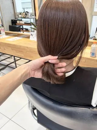 ショート 園田あずさ/髪質改善 /透明感カラーのヘアスタイル