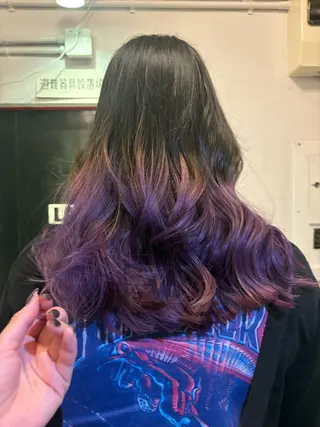 カラー 大浜 美咲のヘアスタイル