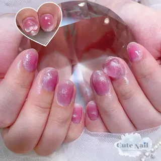 ネイル GO TODAY SHAiRE SALON原宿 Liber所属・️🫧もこ 艶感ネイル🫧のネイルデザイン