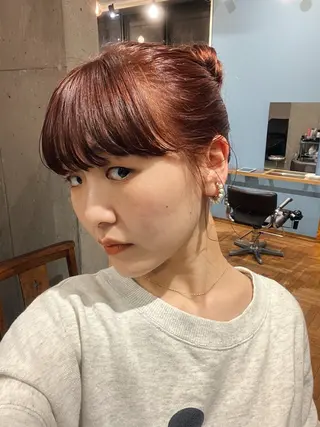 カラー 暖色/パーマ 🌼クニトウメイのヘアスタイル